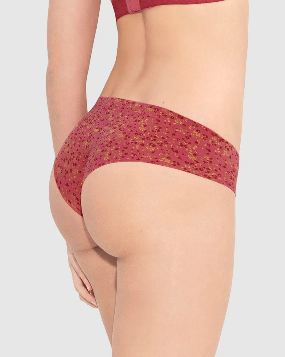 Seamless Hipster Knicker With Decorative Contrast Stitching 1 Seamless Hipster Knicker With Decorative Contrast Stitching