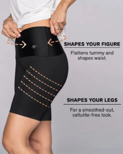 High-Waisted Knee-Length Shaper Bike Short ActiveLife -Tempt Lingerie Shop 0195512 700 1200x1500 lang gb 4