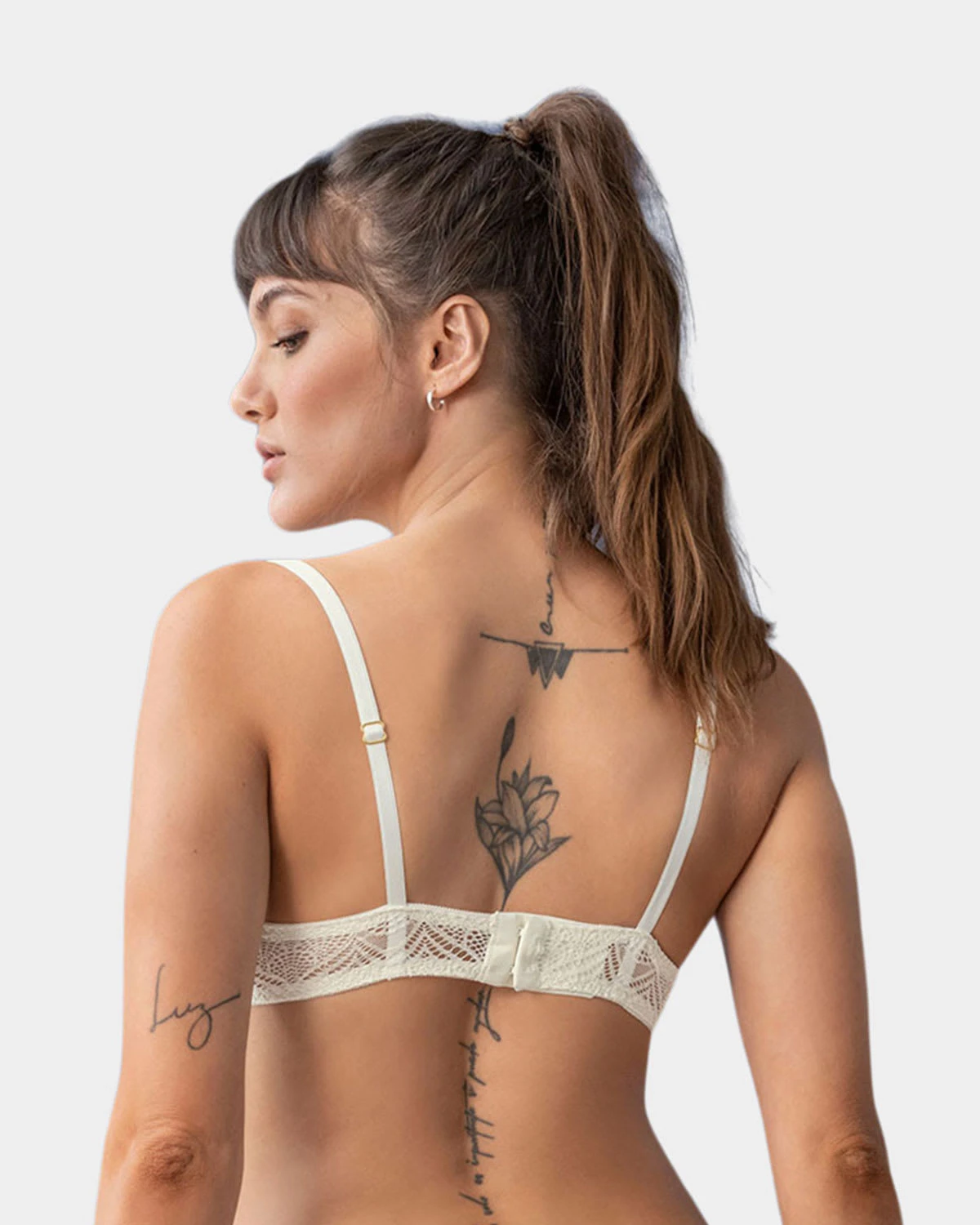 Sheer Lace Bralette With Underwire 6 Sheer Lace Bralette With Underwire - Image 6