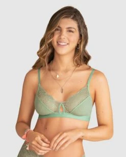 Triangle Lace Bralette With Buttonhole Cutout 20 Triangle Lace Bralette With Buttonhole Cutout -Tempt Lingerie Shop 091025 662 1200X1500 1