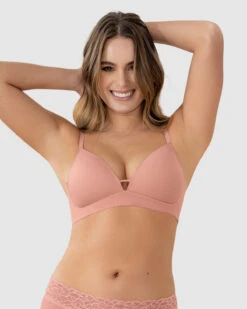 Plunge Wireless Scalloped Trim Bra The Perfect Comfort Bra -Tempt Lingerie Shop 091035 319 1200X1500 1