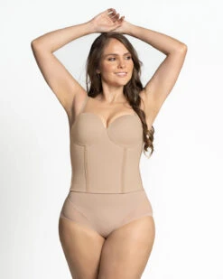 Longline Strapless Bustier Bra 15 Longline Strapless Bustier Bra -Tempt Lingerie Shop 091070 802 1200X1500 tg 4