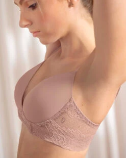 Demi Cup Wireless Bra With Lace Details 19 Demi Cup Wireless Bra With Lace Details -Tempt Lingerie Shop 091077 A22 1200X1500 5