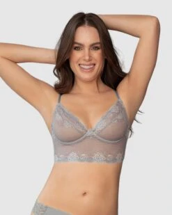 All Sheer Lace Bustier Bra -Tempt Lingerie Shop 091078 750 1200X1500 1