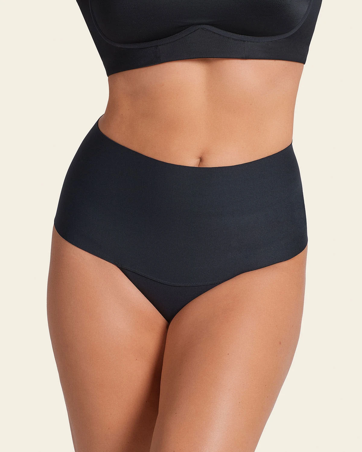 High-Tech High-Waisted Sculpting Thong 1 High-Tech High-Waisted Sculpting Thong