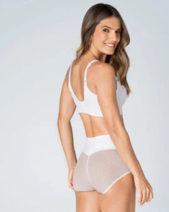 High-Waisted Firm Compression Knicker With Sheer Bottom -Tempt Lingerie Shop 092060 000 1200X1500 4
