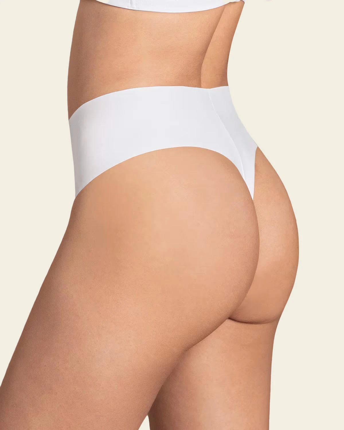 High-Waisted Invisible Microfiber Thong Knicker 9 High-Waisted Invisible Microfiber Thong Knicker - Image 9