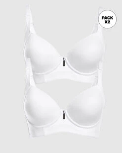 2-Pack High Profile Back Smoothing Bras With Soft Full Coverage Cups -Tempt Lingerie Shop 11970X2 000 1200X1500 1