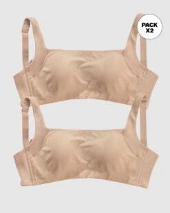 2-Pack Smart Fusion Mesh Front Contouring Bras