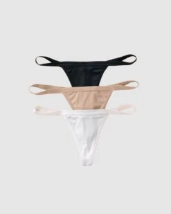 3-Pack Invisible G-String Thong Knickers
