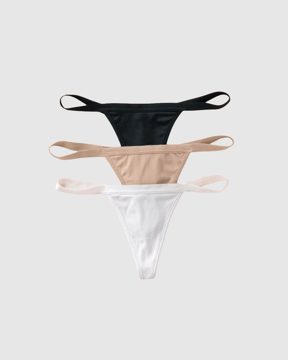 3-Pack Invisible G-String Thong Knickers 1 3-Pack Invisible G-String Thong Knickers