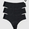 3-Pack No Ride-Up Seamless Thong Knickers -Tempt Lingerie Shop 12720X3 785 1200X1500 1