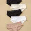 5-Pack Cotton Blend Hipster Knickers