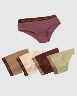 5-Pack Cotton Blend Hipster Knickers 36 5-Pack Cotton Blend Hipster Knickers -Tempt Lingerie Shop 12999X5 S04 1200X1500 1