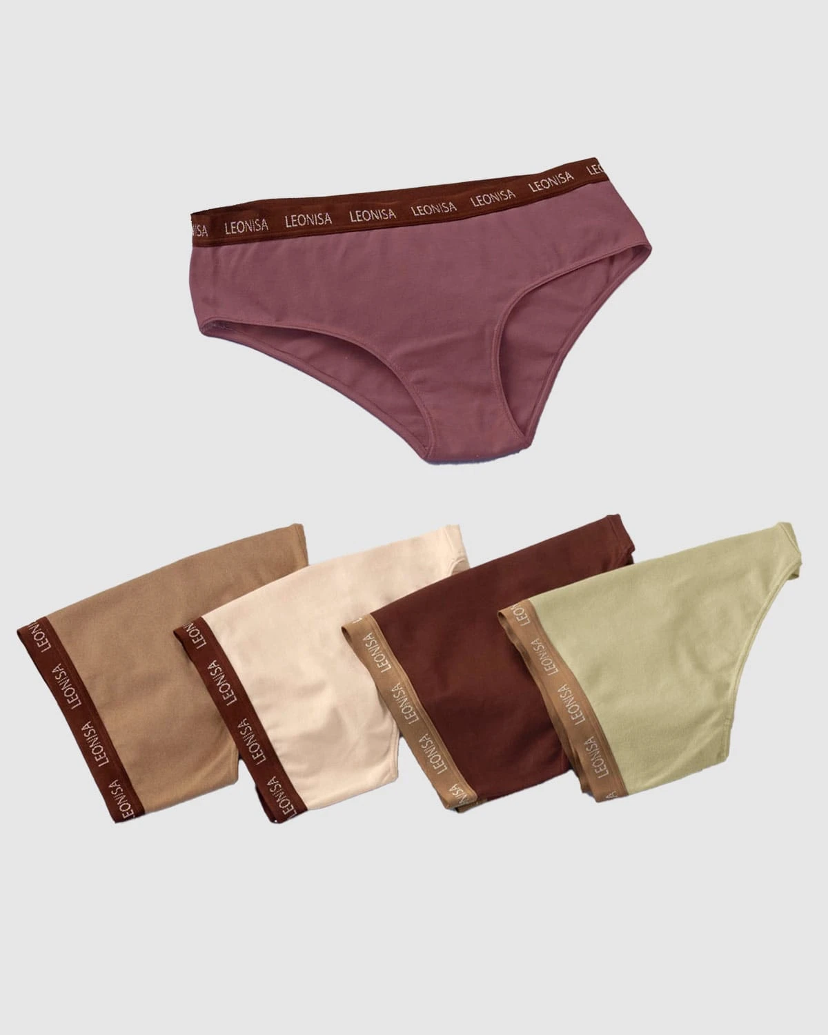5-Pack Cotton Blend Hipster Knickers 17 5-Pack Cotton Blend Hipster Knickers - Image 17