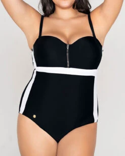 One-Piece Slimming Tummy Compression Swimsuit -Tempt Lingerie Shop 190664BL 700 1200x1500 2022 4
