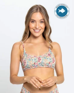 Eco-Friendly Padding And Wire Free Bikini Top