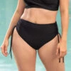 Eco-Friendly High Waisted Slimming Bikini Bottom