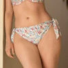 Eco Friendly Midrise Tie Up Bikini Bottom
