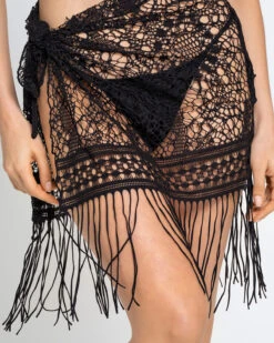 Jacquard Sheer Mesh Fringed Beach Cover-Up Sarong 10 Jacquard Sheer Mesh Fringed Beach Cover-Up Sarong -Tempt Lingerie Shop 193403 700 1200X1500 usa 4