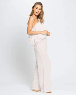 Multiuse Ruffle One-Shoulder Jumpsuit