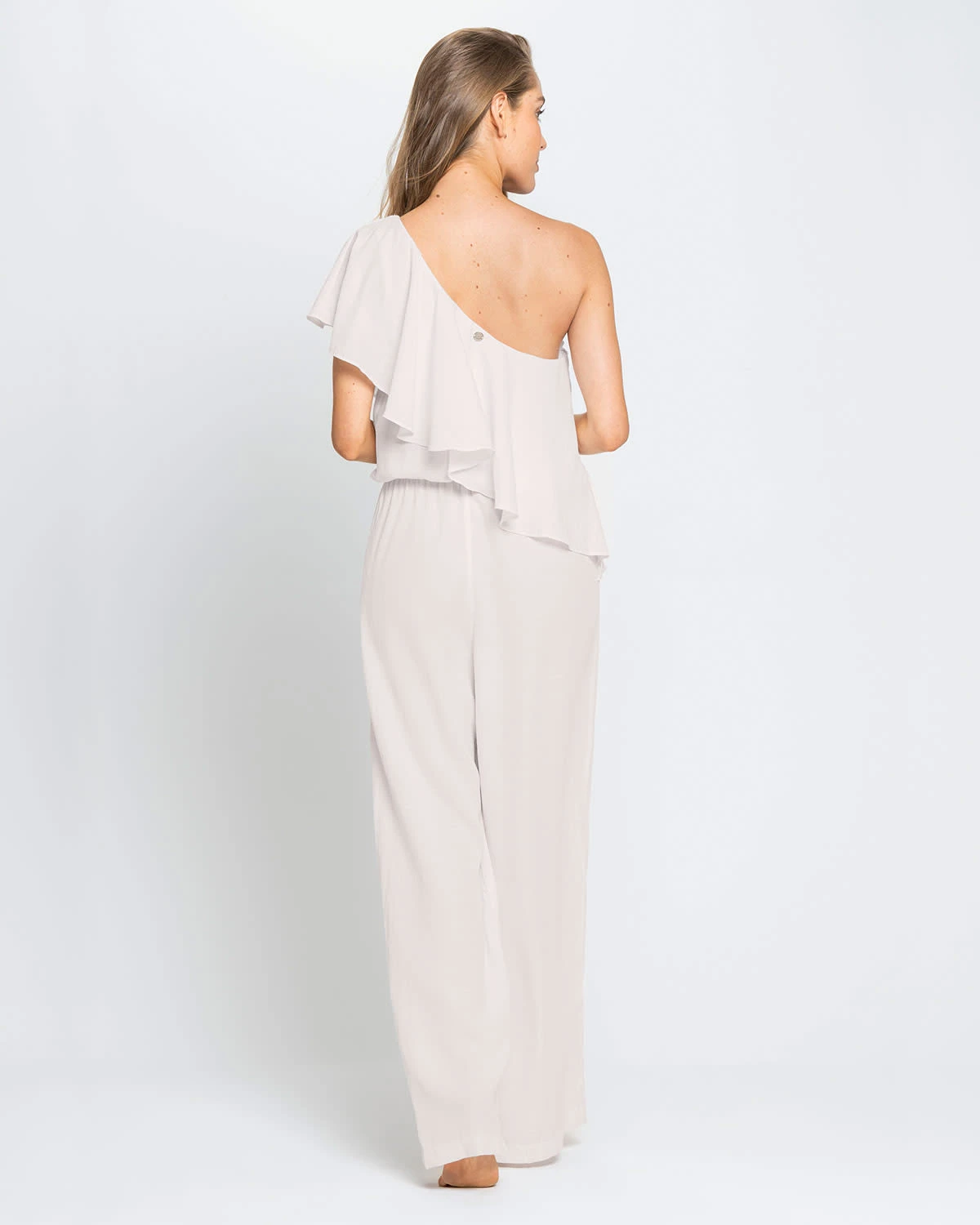 Multiuse Ruffle One-Shoulder Jumpsuit 2 Multiuse Ruffle One-Shoulder Jumpsuit - Image 2