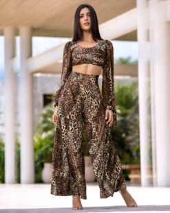 Beach Coverup Trouser With Ruched Waistband 6 Beach Coverup Trouser With Ruched Waistband -Tempt Lingerie Shop 193480 897 1200X1500 3