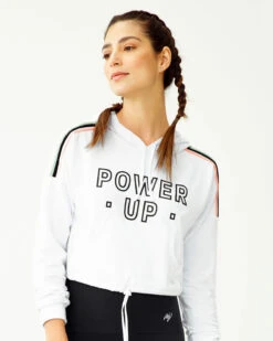 Short-Cut String Hoodie Sport Silhouette