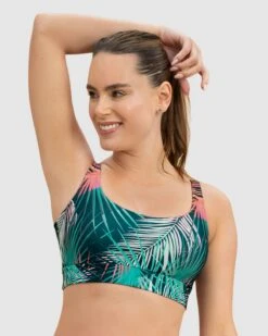 Medium Impact Sports Top Made Of Recycled PET Bottles