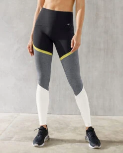 Sports Leggings With Tummy Compression Colour-Field Style