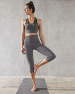 High Waist Seamless Capri With Moisture-Wicking Technology -Tempt Lingerie Shop 195558N 717 1200x1500 2021 3