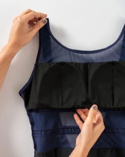 One-Piece Slimming Swimsuit With Sporty Mesh Stripes 15 One-Piece Slimming Swimsuit With Sporty Mesh Stripes -Tempt Lingerie Shop 19A054M 515 1200X1500 SIN 6