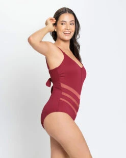 Ribbed One-Piece Slimming Swimsuit 7 Ribbed One-Piece Slimming Swimsuit -Tempt Lingerie Shop 19A055M 484 1200X1500 usa 4
