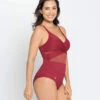 Sophisticated Sheer Cutout Slimming One-Piece Swimsuit -Tempt Lingerie Shop 19A057P 484 1200X1500 usa 1