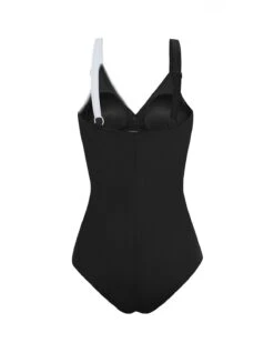 Cross-Front Contrast Graphic One-Piece Slimming Swimsuit -Tempt Lingerie Shop 19A057 700 1200x1500 2022 RENDER 2