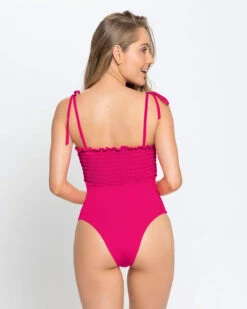 Eco-Friendly Recycled Nylon Swimsuit With Ruching 12 Eco-Friendly Recycled Nylon Swimsuit With Ruching -Tempt Lingerie Shop 19A110N 338 1200X1500 usa 4