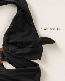 Slimming One-Piece Swimsuit With Stripe Mesh Details -Tempt Lingerie Shop 19A118N 700 1200X1500 6