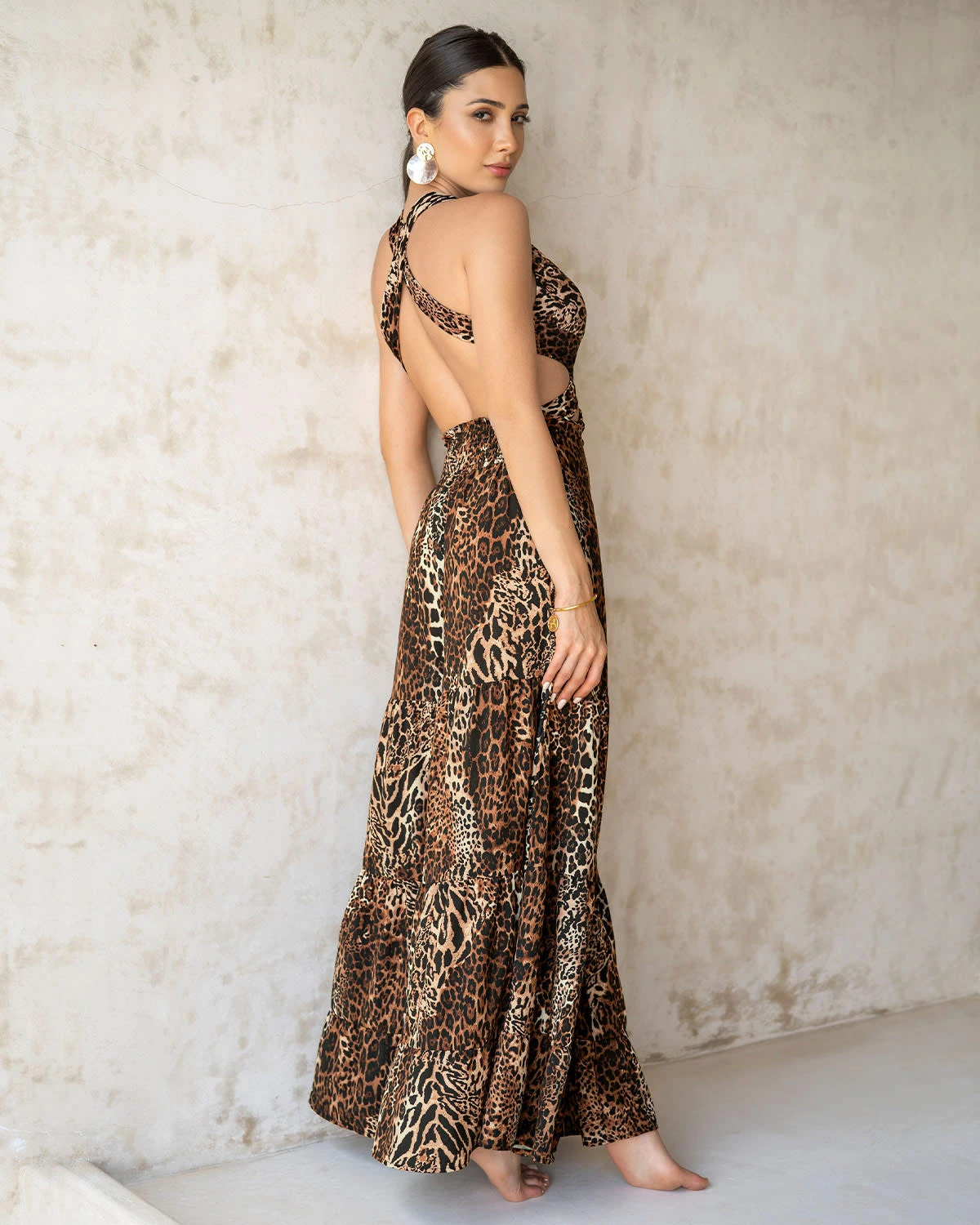 Eco-Friendly One Piece Criss Cross Strap Swimsuit 5 Eco-Friendly One Piece Criss Cross Strap Swimsuit - Image 5