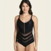 Slimming Swimsuit In Shiny And Textured Fabric 8 Slimming Swimsuit In Shiny And Textured Fabric -Tempt Lingerie Shop 19A125M 700 1200x1500 2023 1