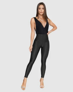 Reversible High-Waisted Active Shaper Legging