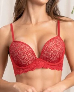 Plunge Double Push-up Lace Underwire Bra -Tempt Lingerie Shop 71345 239 1200X1500 4