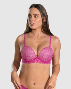 Plunge Double Push-up Lace Underwire Bra -Tempt Lingerie Shop 71345 338 1200X1500 1