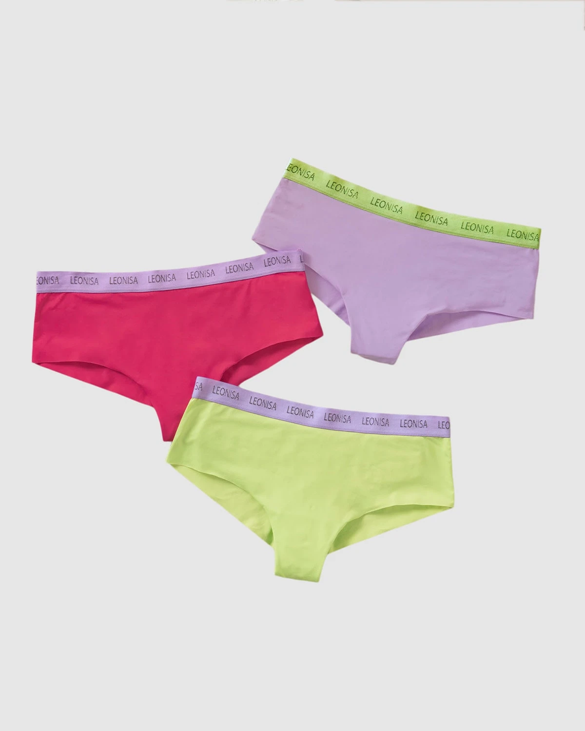 3-pack Logo Waistband Soft Cheeky Panties 11 3-pack Logo Waistband Soft Cheeky Panties - Image 11